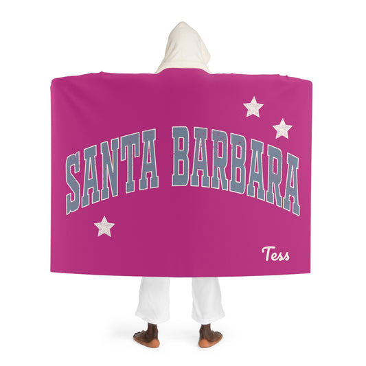 Santa Barbara Blanket Wrap - customize name