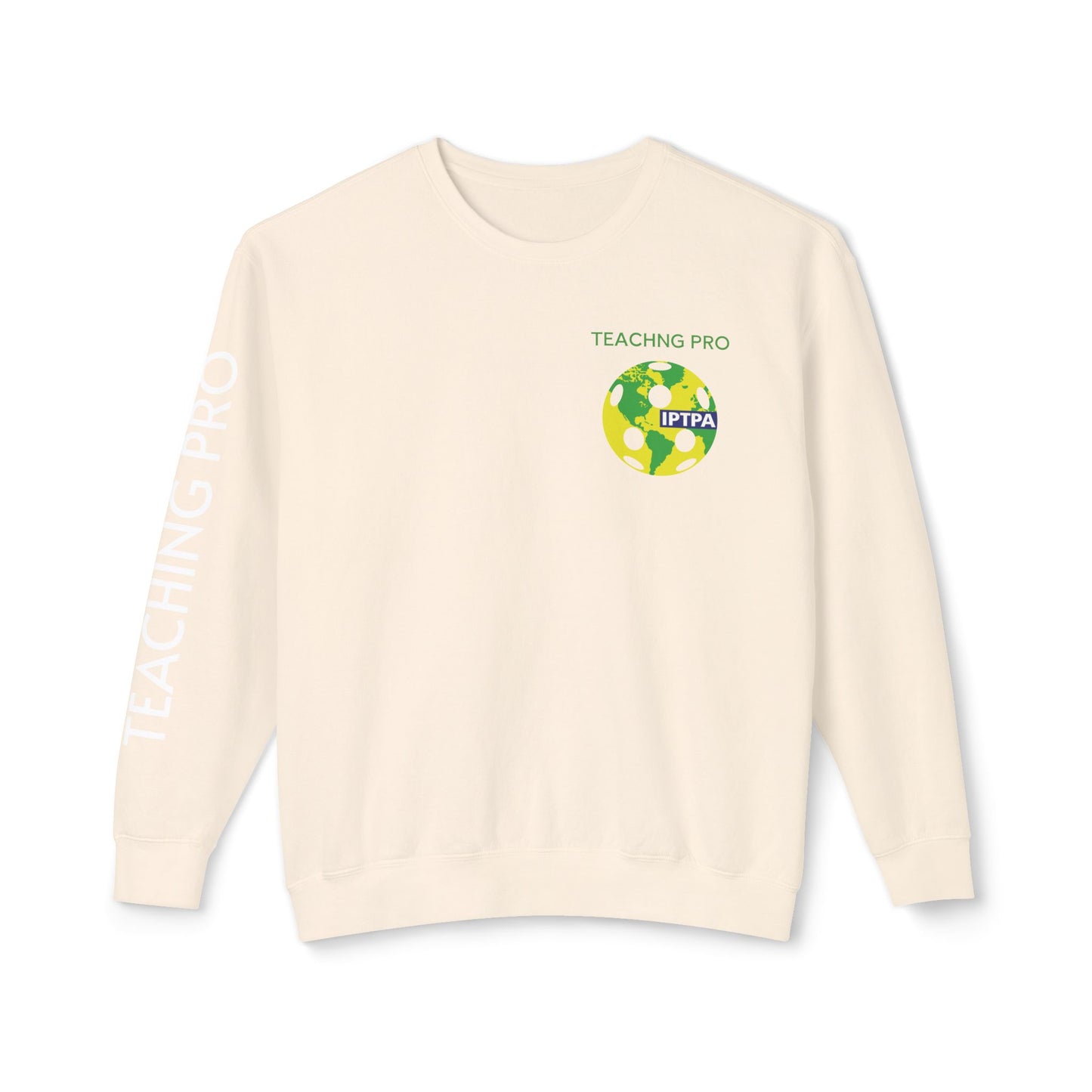 Copy of IPTPA Teaching Pro Unisex Lightweight Crewneck Sweatshirt - Customize name on sleeve