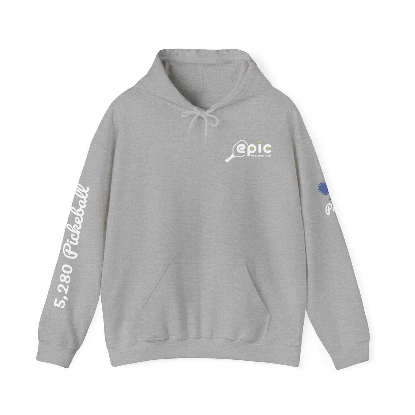 Copy of Copy of Epic Pickleball Unisex Heavy Blend™ Hoodie - 4 sided print -can customize sleeves