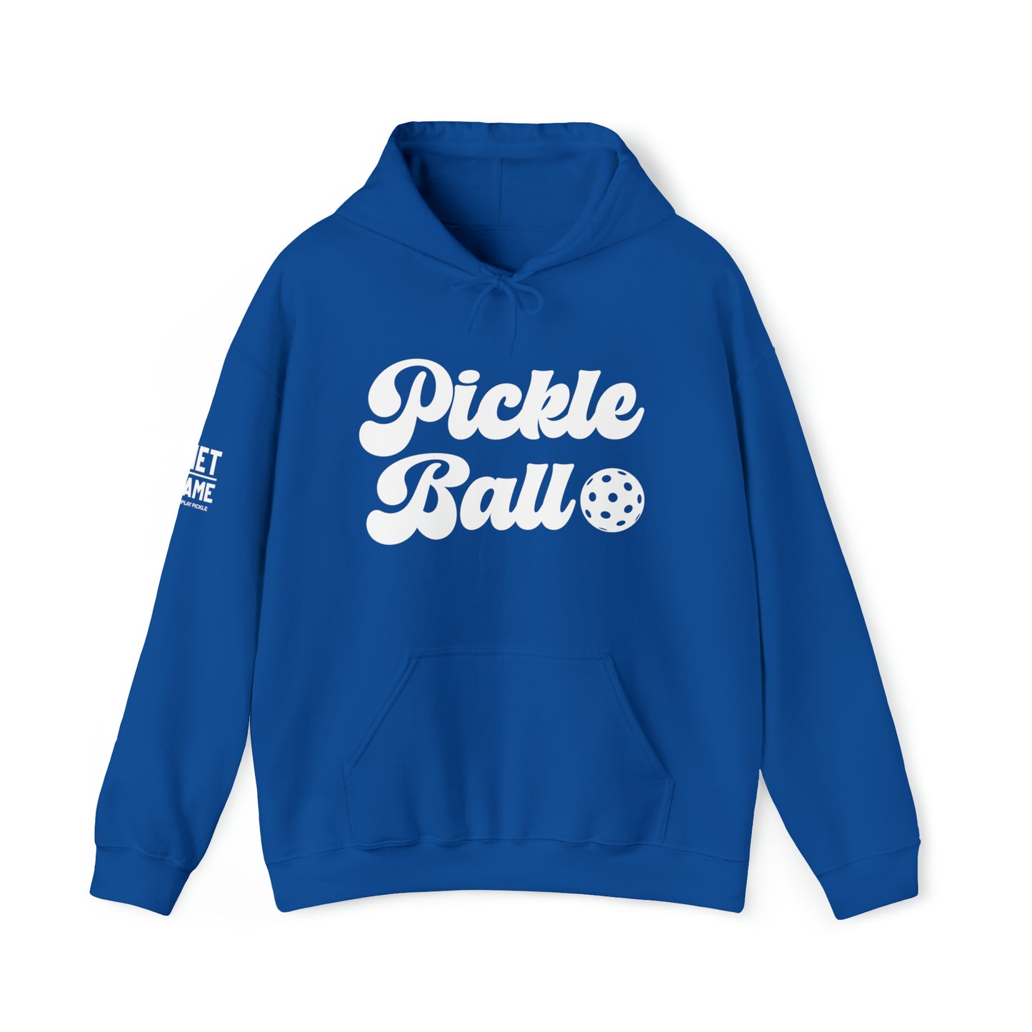 Net Game- Retro Hoodie with Customizable Sleeve