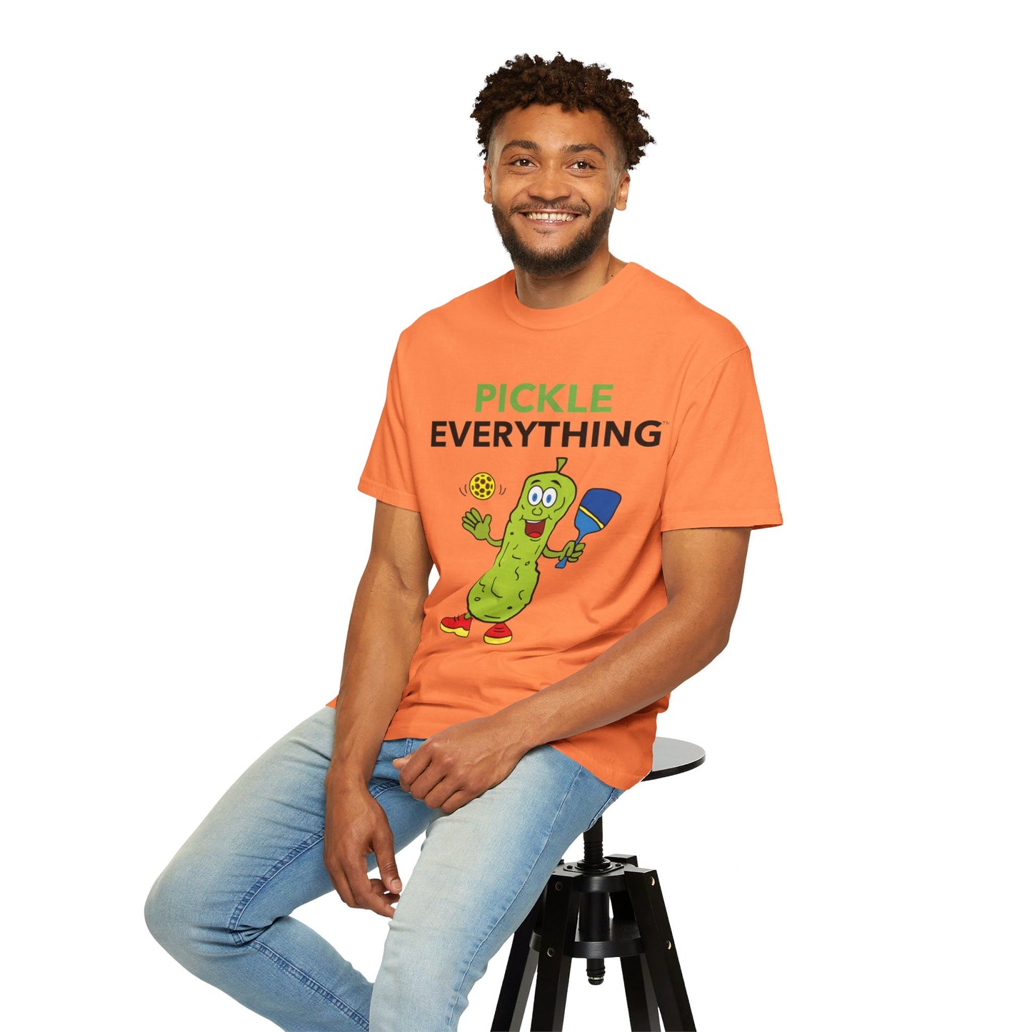 Pickle Everything Unisex Garment-Dyed T-shirt