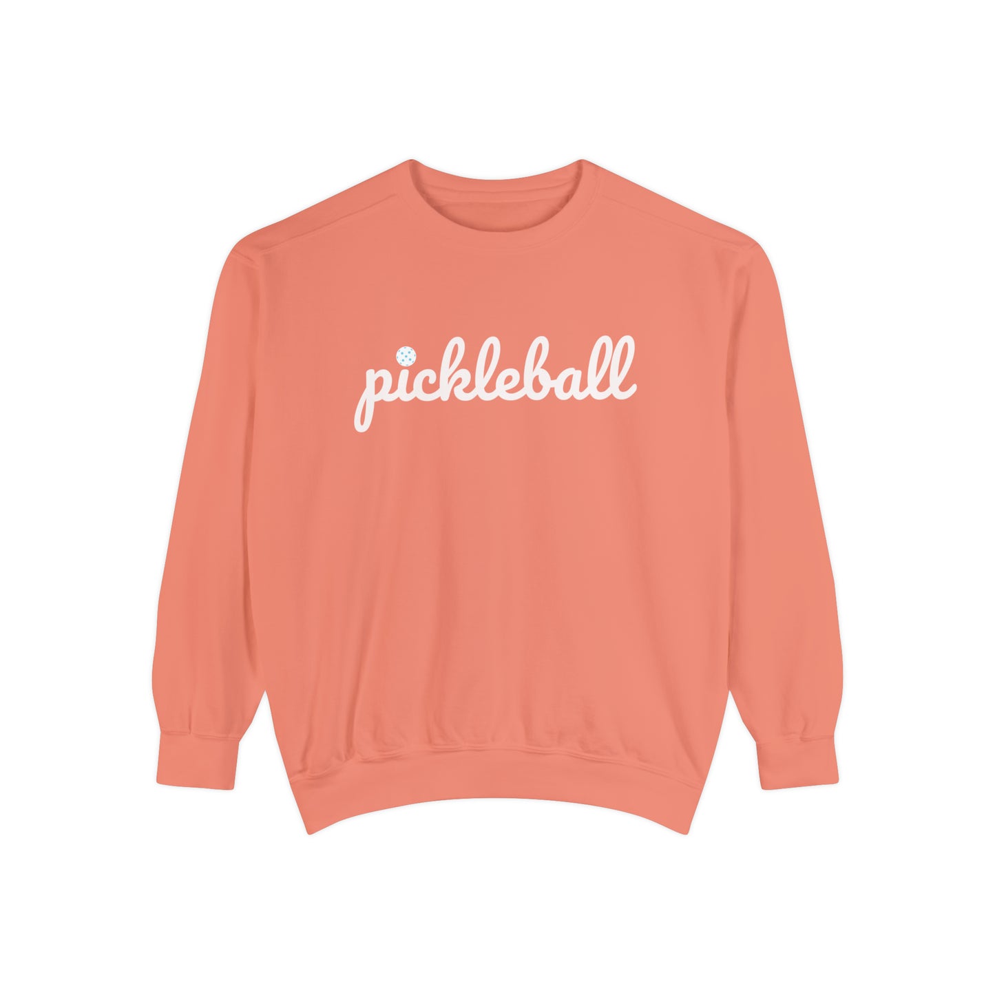 New Pickleball Script w/ Ball - Unisex Garment Dyed, Comfort Colors