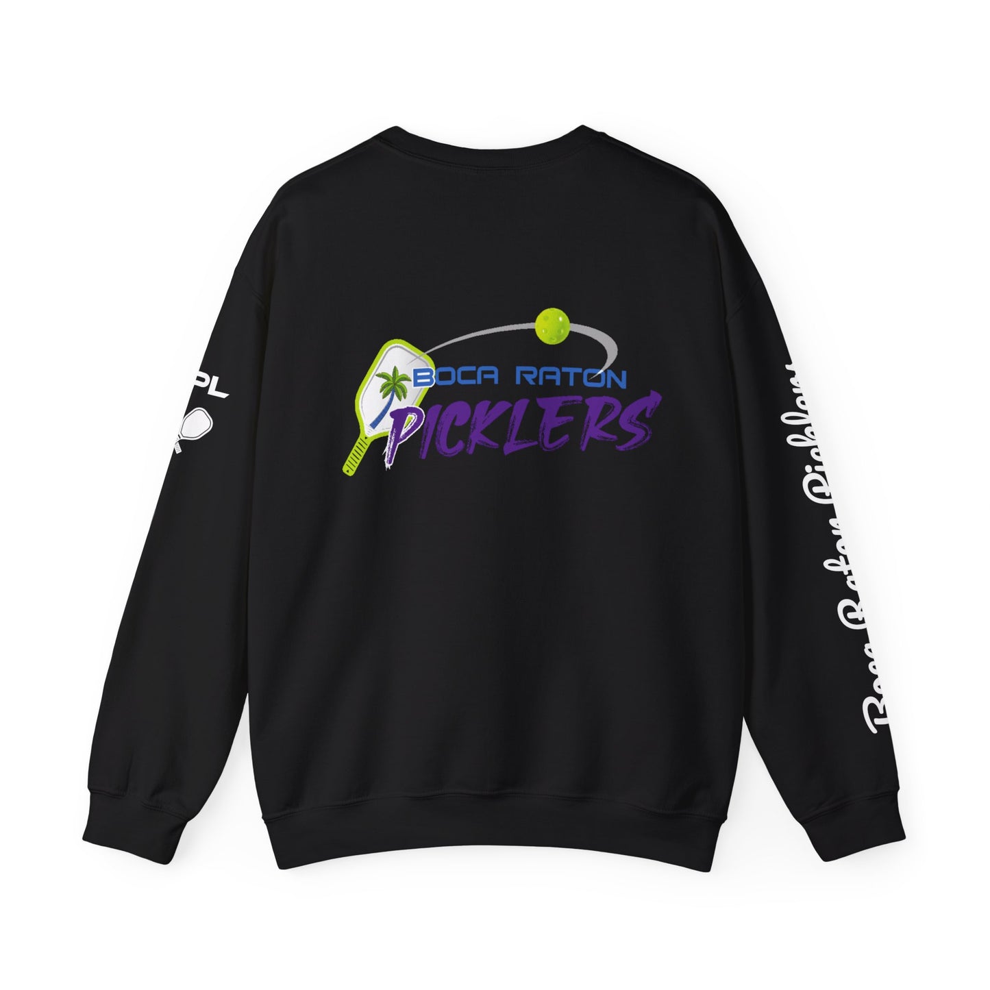Boca Raton Picklers NPL Team - NPL front/logo back Custom Crew/Sleeves Boca Raton Picklers - personalize sleeve and or back