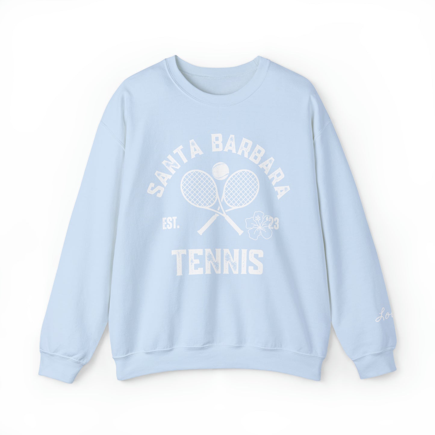 Santa Barbara Tennis- Unisex Heavy Blend™ Crewneck Sweatshirt