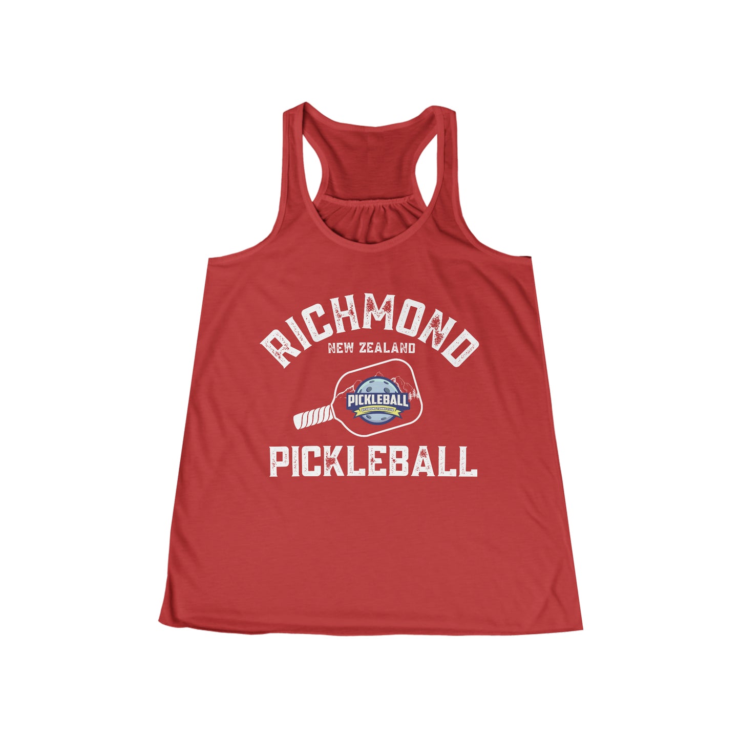 Richmond New Zealand Pickleball 60% poly Women's Flowy Racerback Tank