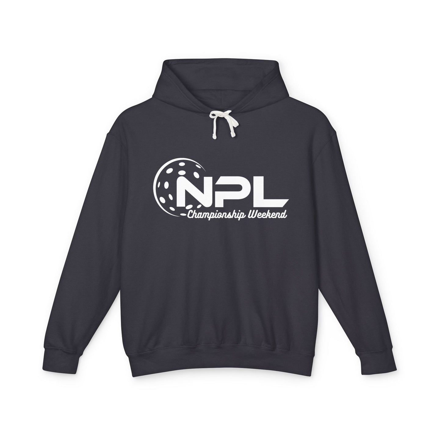 NPL Championship Weekend -Garment Dyed Unisex Lightweight Hoodie - Customize back