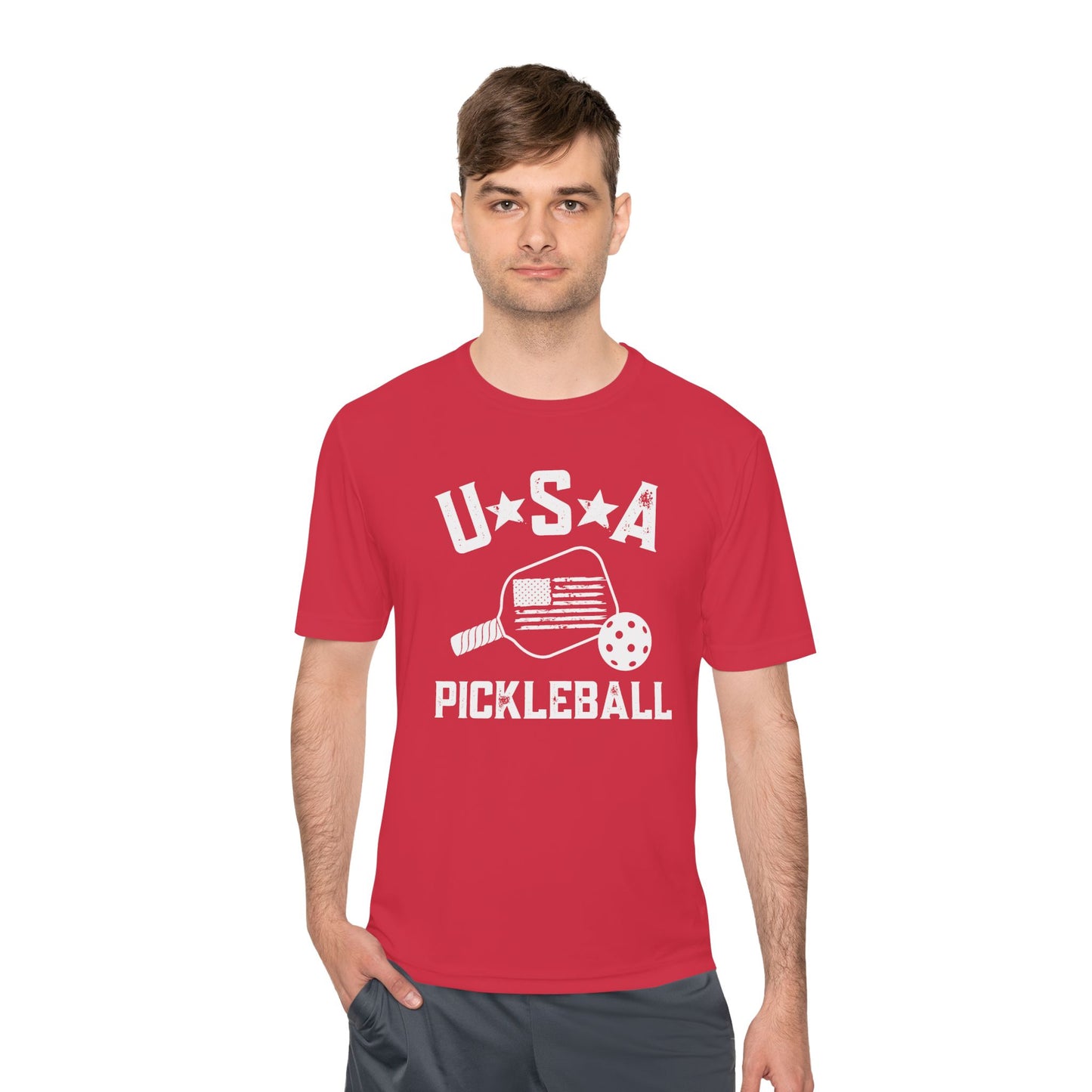 USA Pickleball - Unisex Moisture Wicking Tee