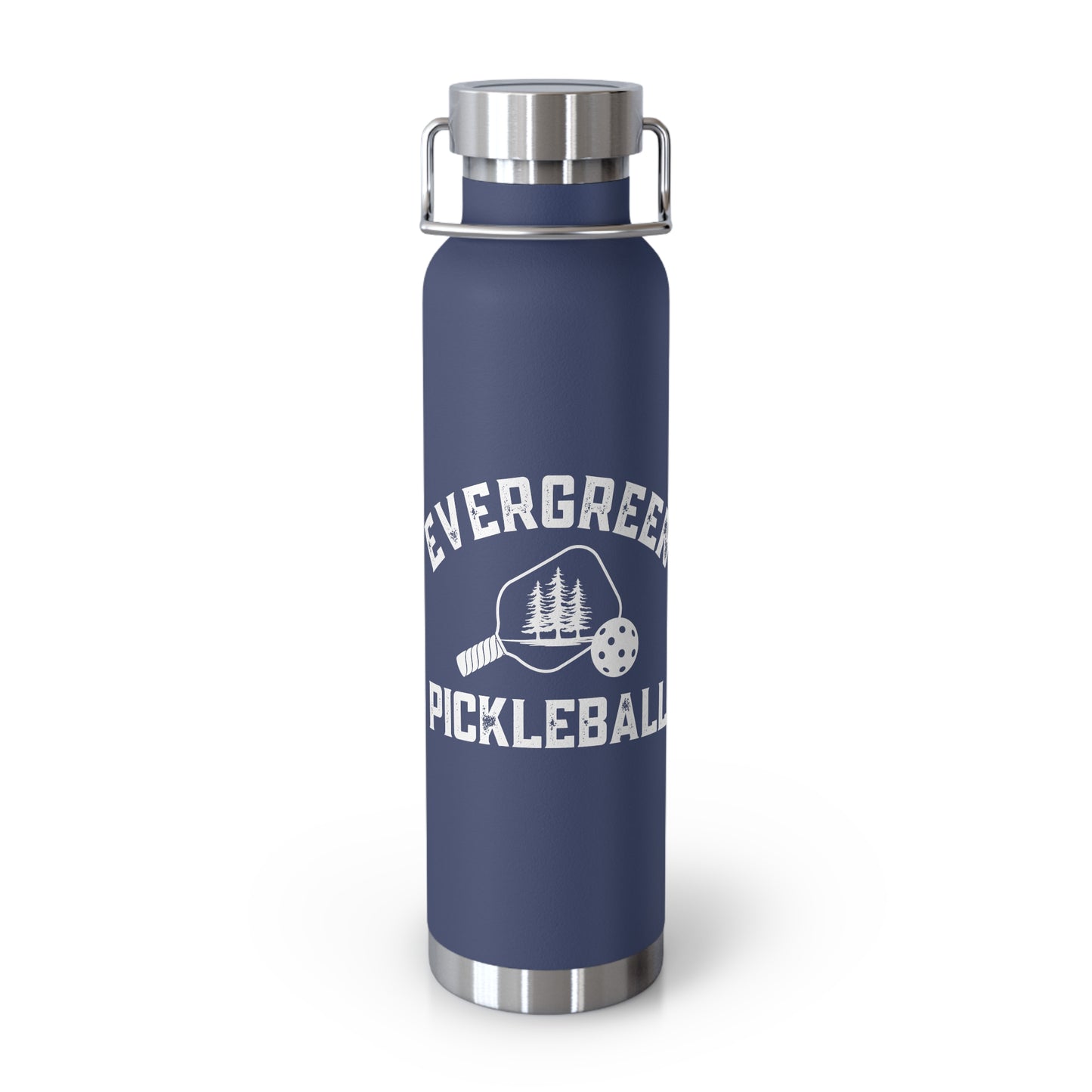 Evergreen Pickleball - Copper Vacuum Insulated Bottle, 22oz