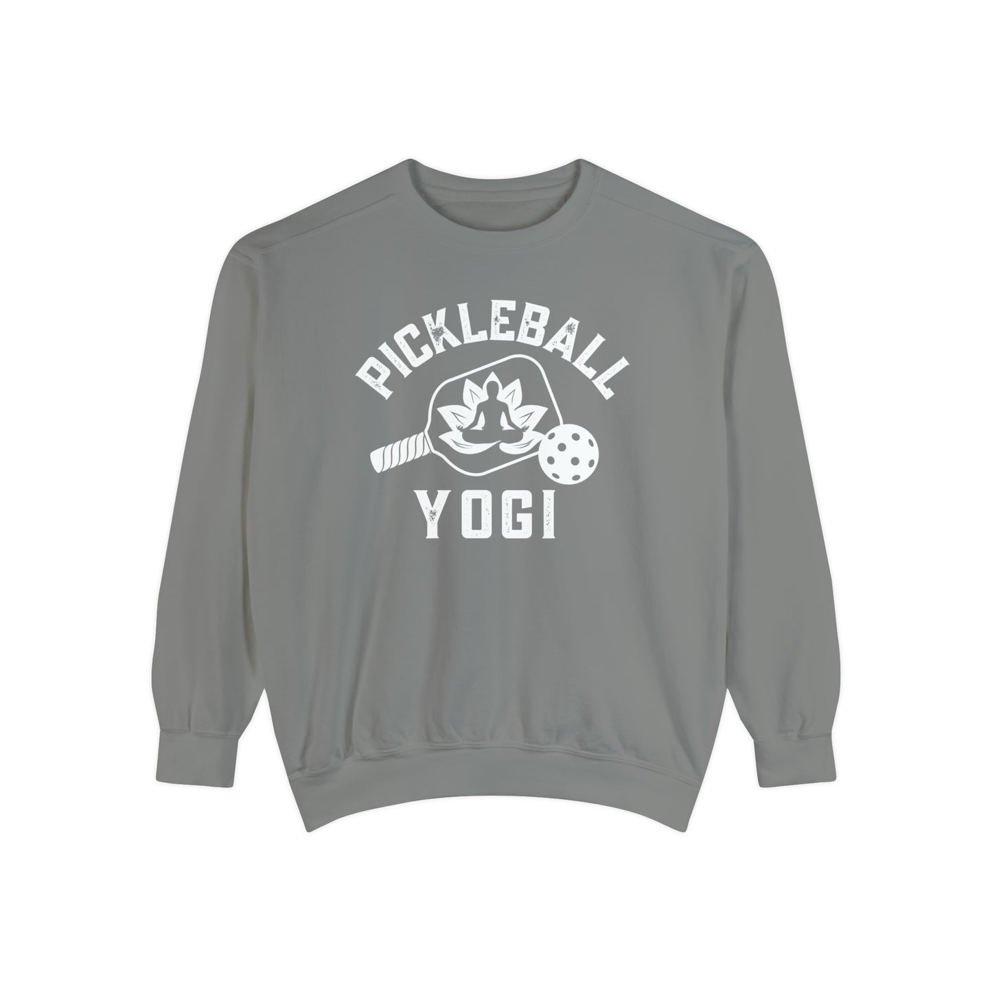 Pickleball Yogi - Unisex Garment-Dyed Sweatshirt