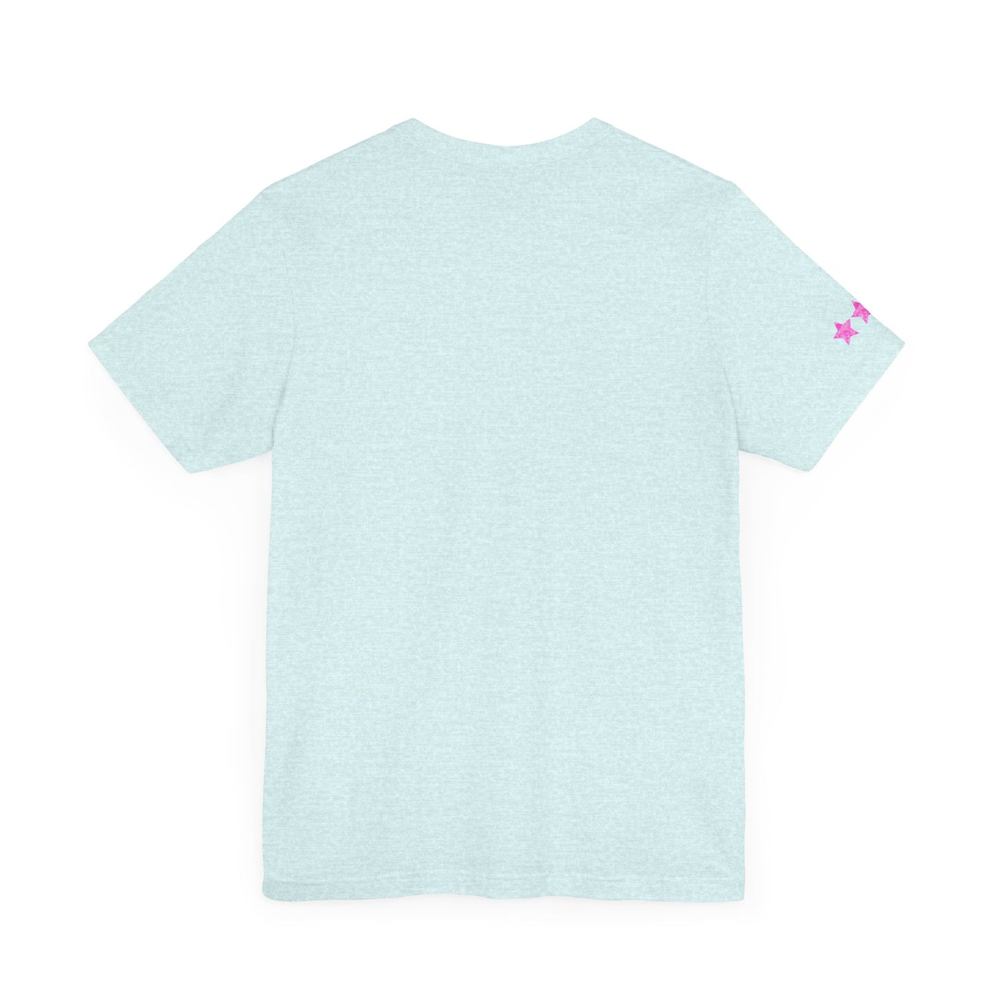 PICKLE distressed NPL Championship Weekend logo - hot pink - Unisex Jersey Short Sleeve Tee (optional add ribbon)