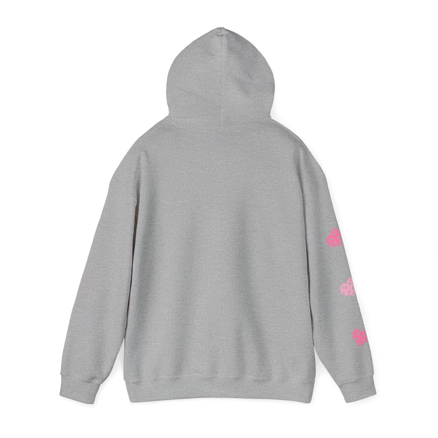 Pickleball LOVE Hoodie - can customize sleeves & back - add in notes