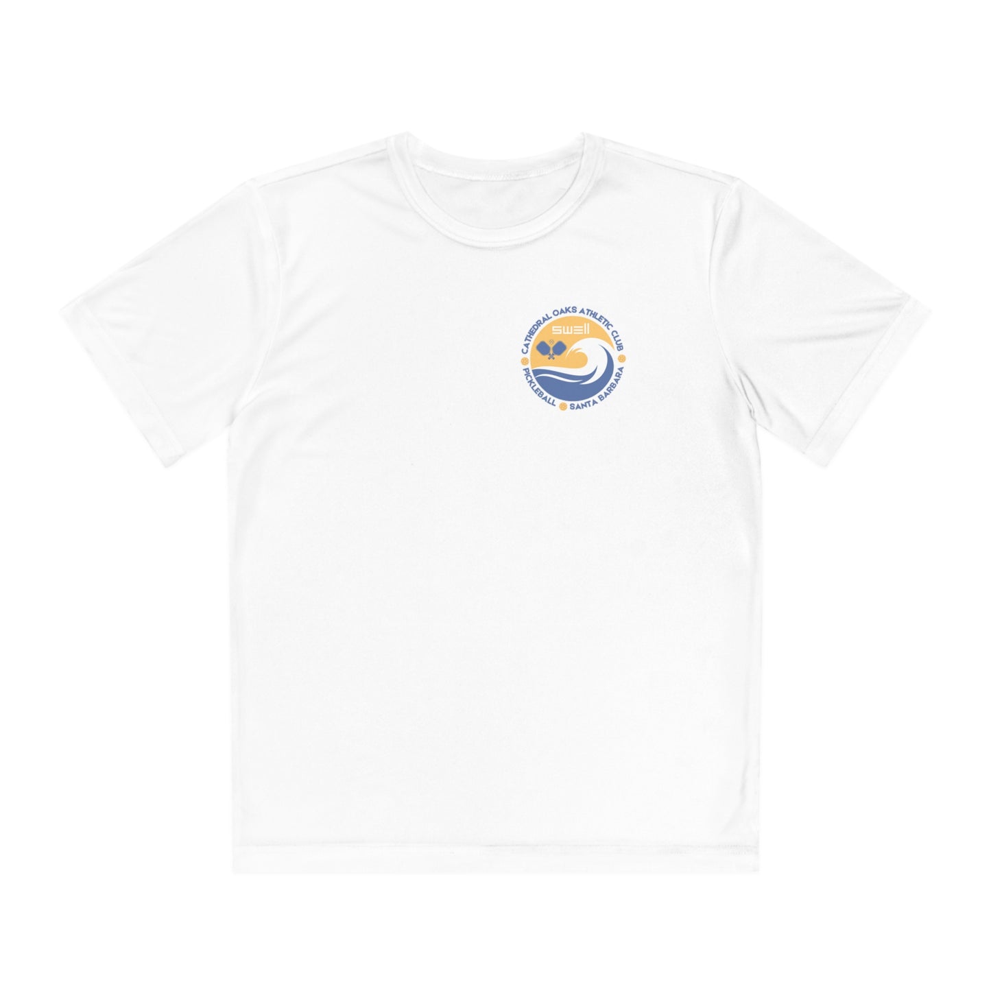 Cathedral Oaks - SWELL - Pickleball -Youth Competitor Tee - can add name