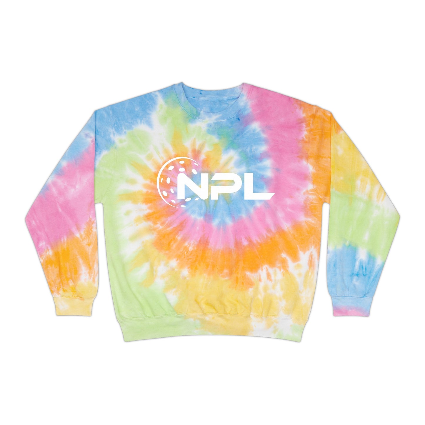 Boca Raton Picklers NPL Team “NPL” front, customize back Tie-Dye Crew