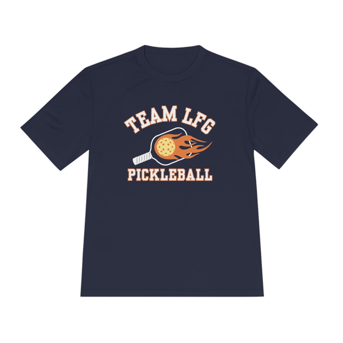 Team LFG Pickleball Fuller Cut Moisture Wicking Tee, SPF 40, Customize Back