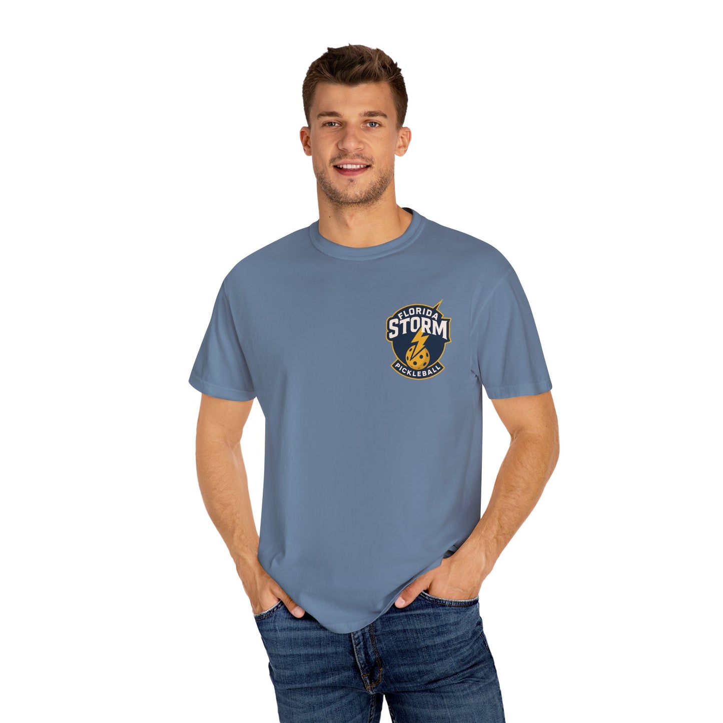 Florida Storm Garment Dyed Unisex T - Add name