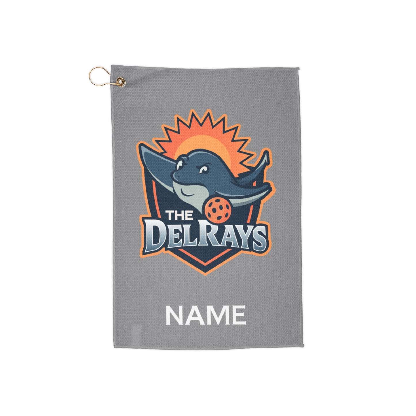 The Del Rays Pickleball Towel - Add name
