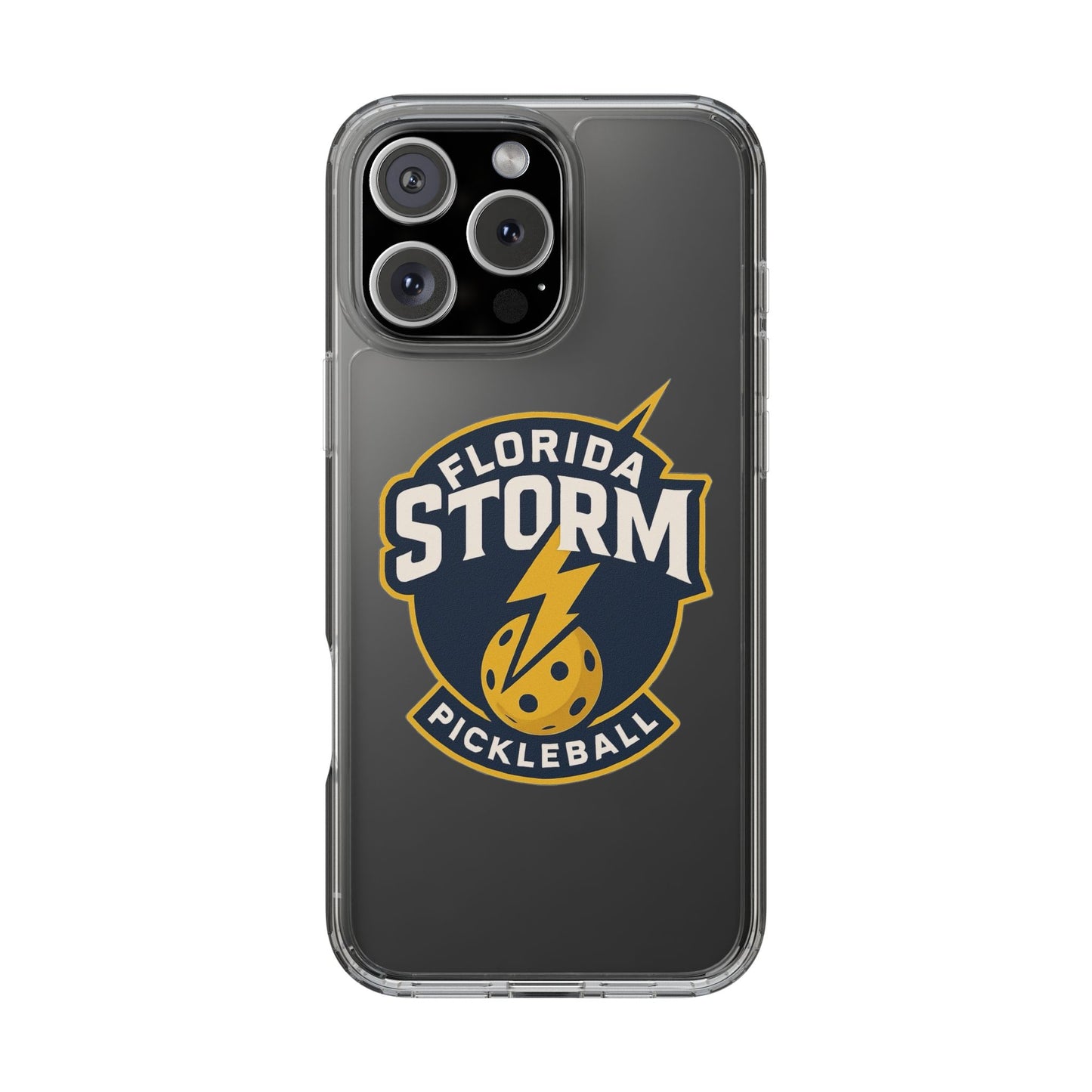 Florida Pickleball Clear IPhone Cases - all phone styles