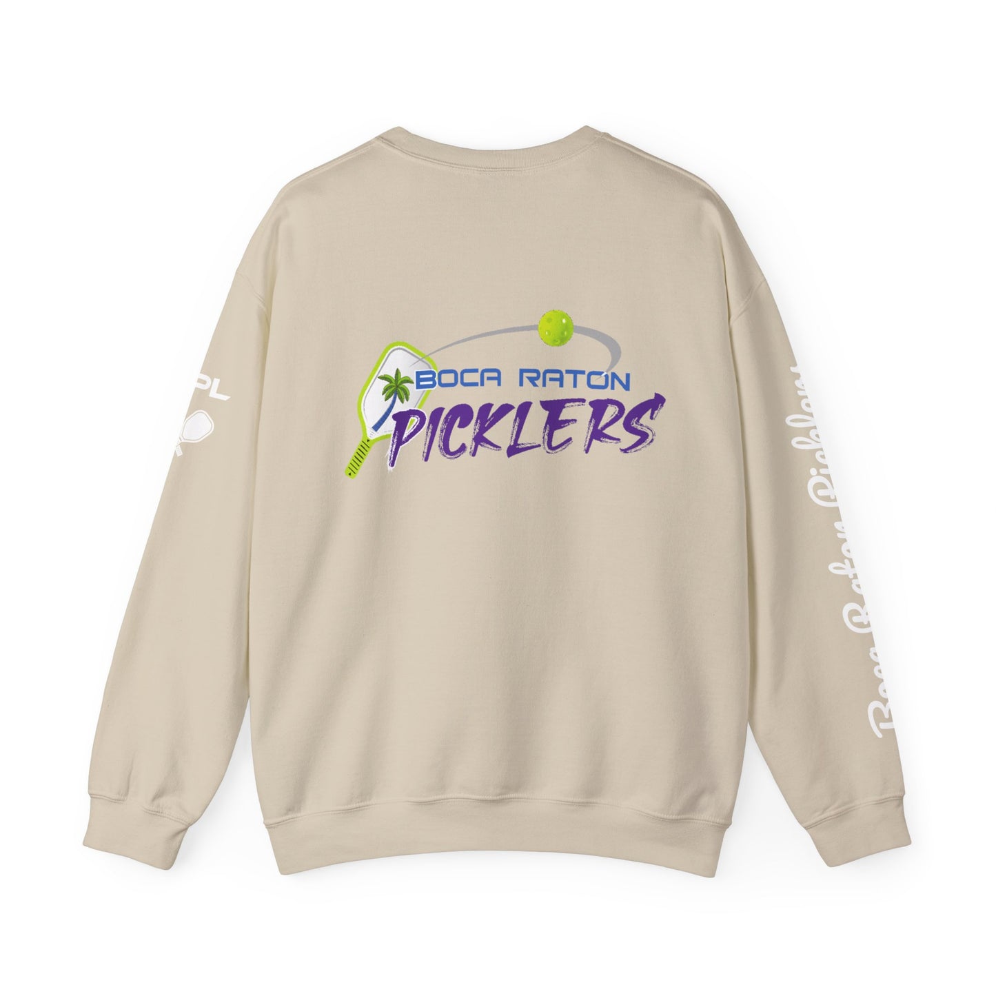 Boca Raton Picklers NPL Team - NPL front/logo back Custom Crew/Sleeves Boca Raton Picklers - personalize sleeve and or back