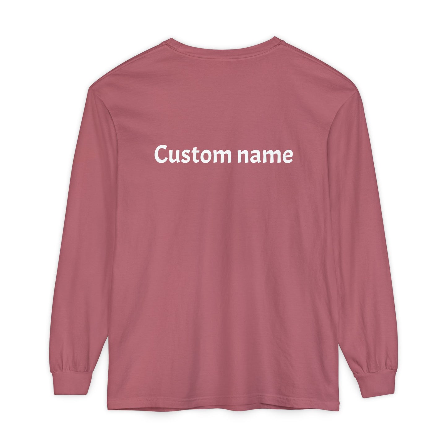 Tucson Pickleball Unisex Long Sleeve Garment Dyed Comfortv Colors T-Shirt for Everyday Comfort