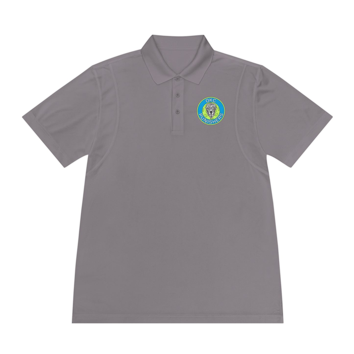 OKC Punishers NPL - Men's Moisture Wicking, Sport Polo Shirt