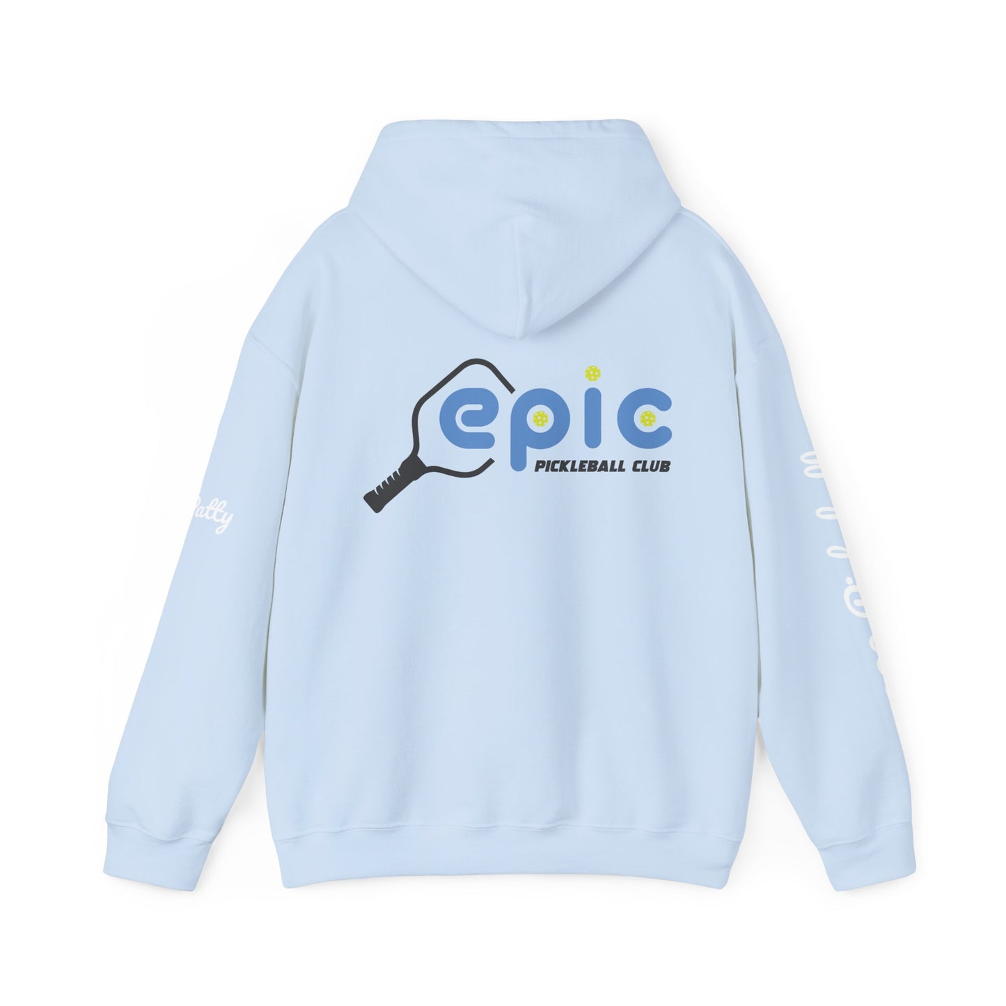 Copy of Copy of Epic Pickleball Unisex Heavy Blend™ Hoodie - 4 sided print -can customize sleeves