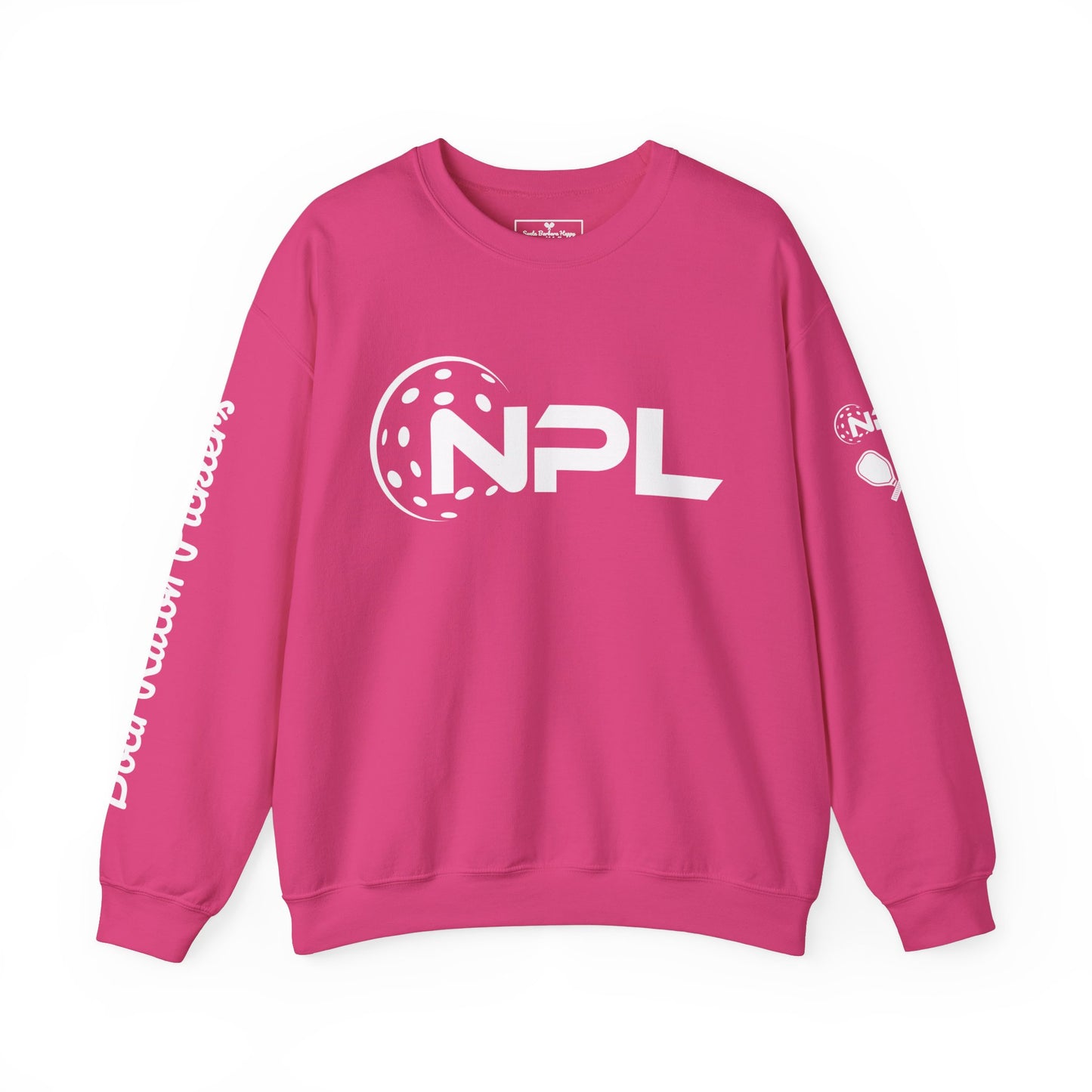 Boca Raton Picklers NPL Team - NPL front/logo back Custom Crew/Sleeves Boca Raton Picklers - personalize sleeve and or back