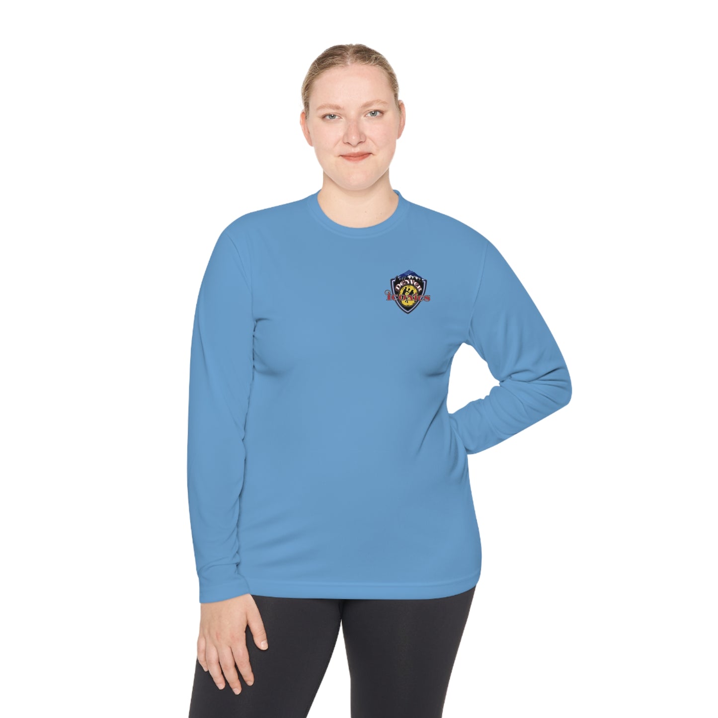 Denver Iconics NPL Team - Unisex Fuller Cut -Moisture Wicking Lightweight Long Sleeve, SPF 40