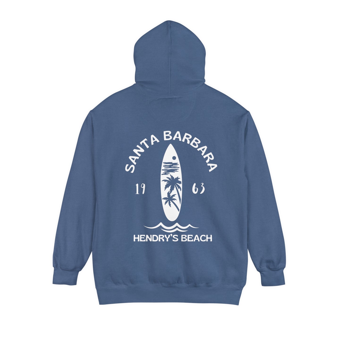 Santa Barbara - Hendry’s Beach -Hoodie - Comfort Colors