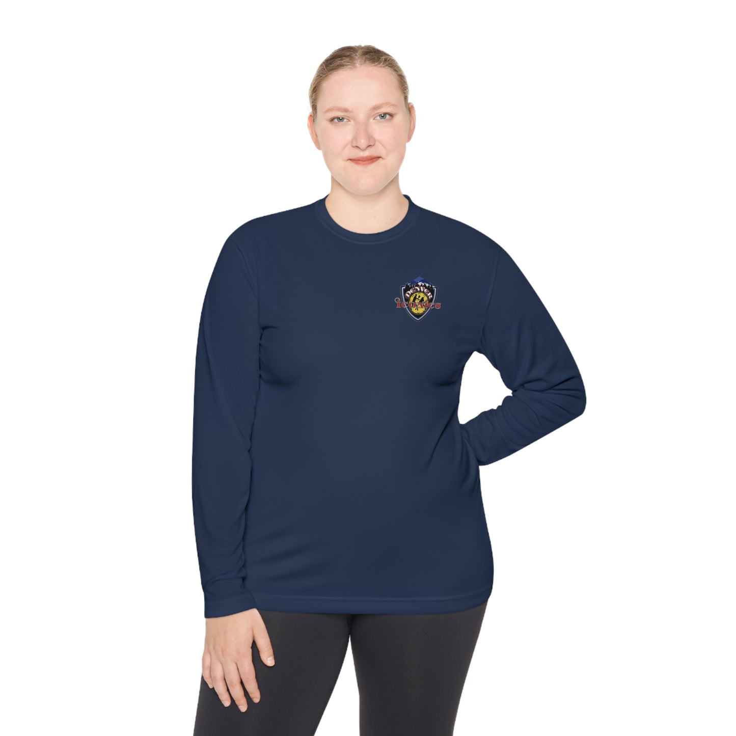 Denver Iconics NPL Team - Unisex Fuller Cut -Moisture Wicking Lightweight Long Sleeve, SPF 40
