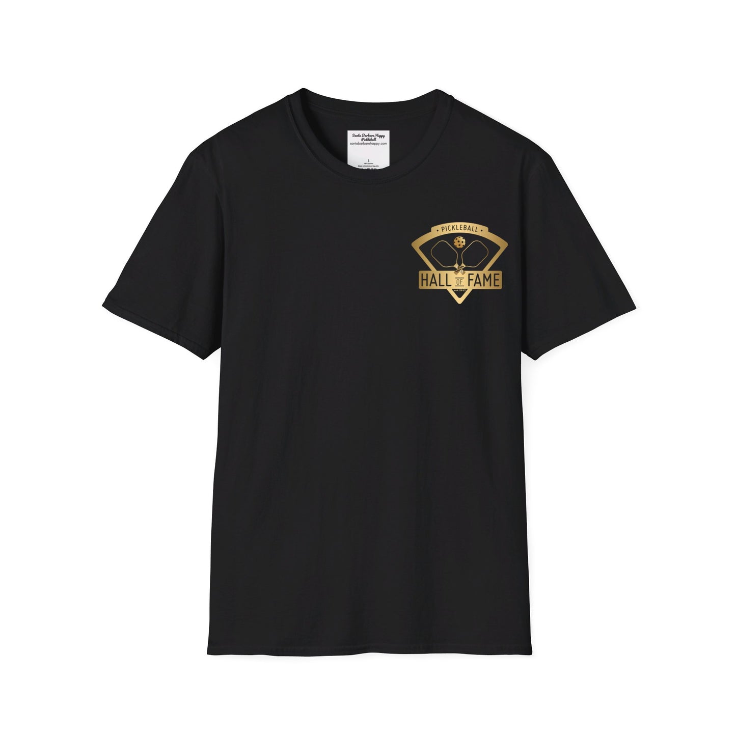 Pickleball Hall of Fame - Unisex Softstyle T-Shirt (customize back)