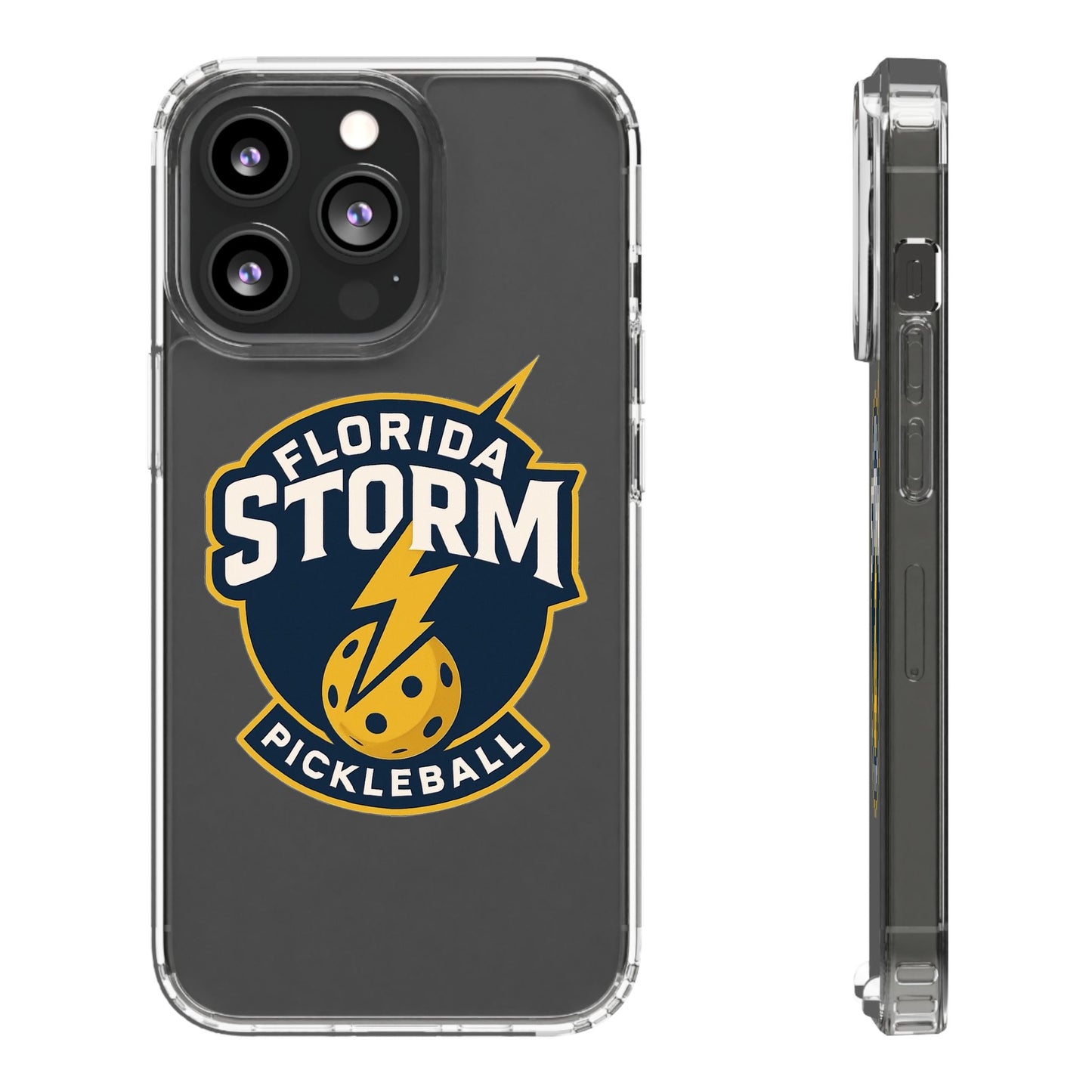 Florida Pickleball Clear IPhone Cases - all phone styles