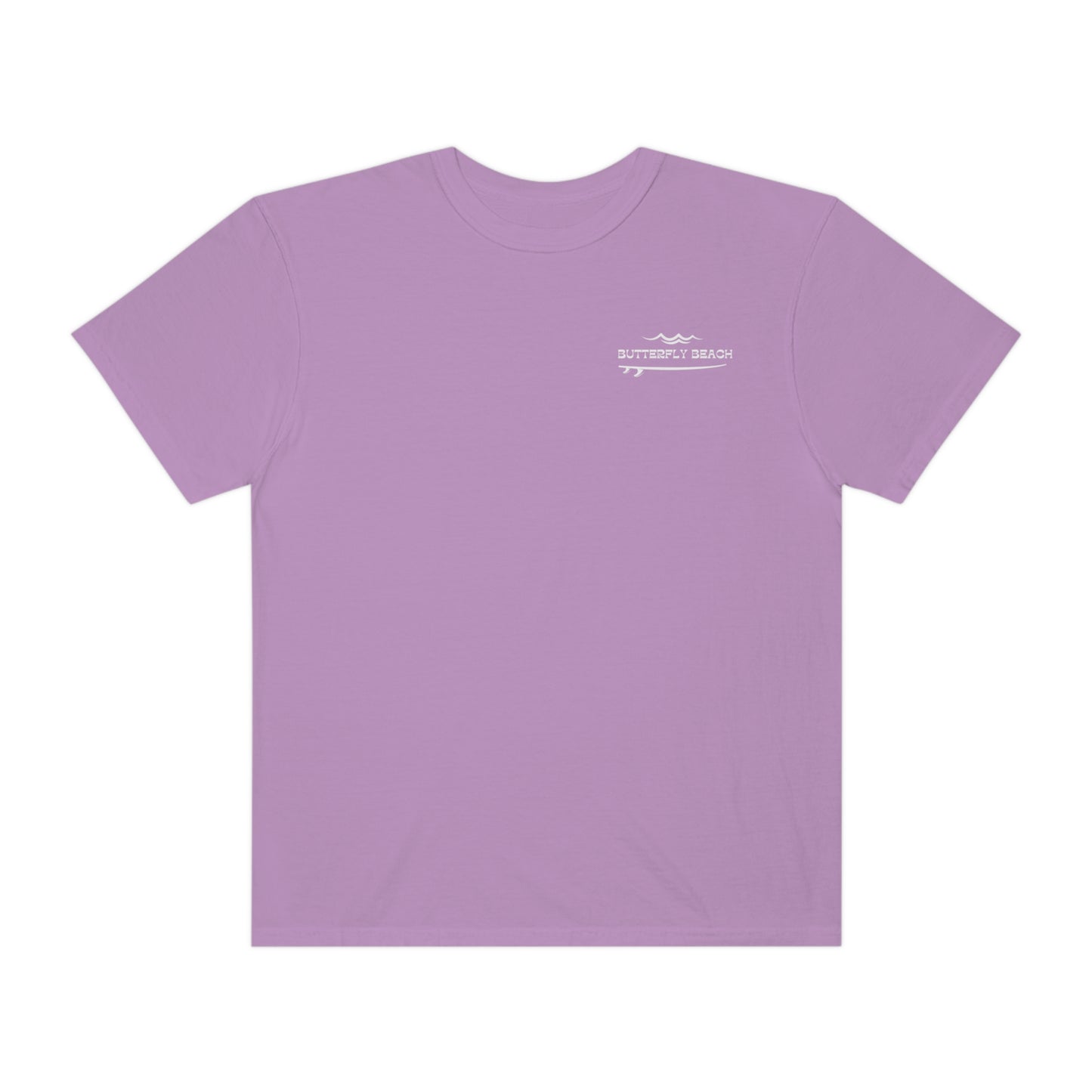 Butterfly Beach T-shirt Comfort Colors- 2 sided design