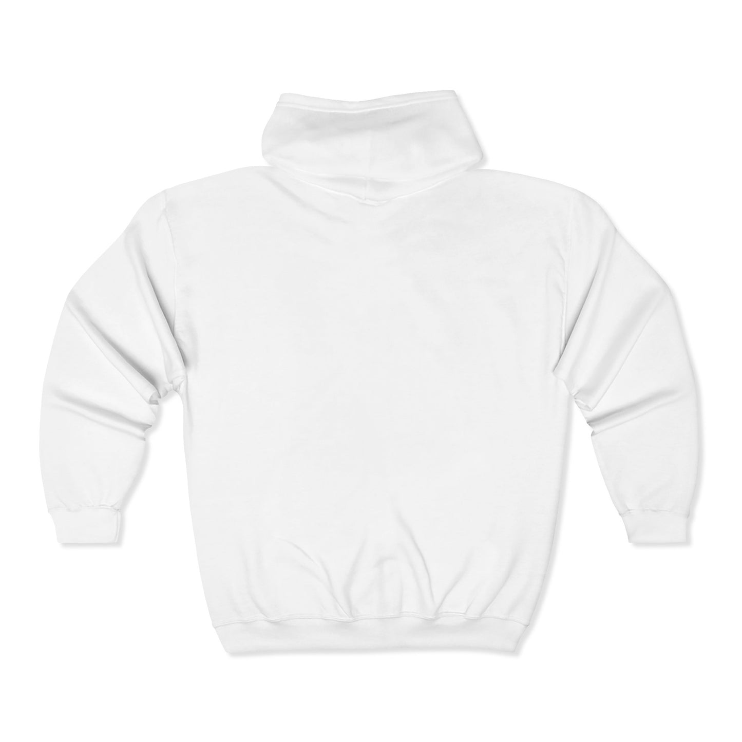 Great Balls of Fire - left chest logo - Zip Down Unisex Hoodie 50/50 plush -