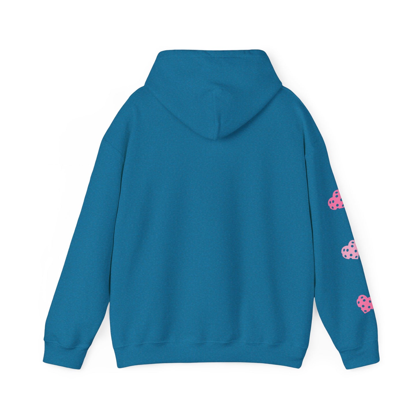 Pickleball LOVE Hoodie - can customize sleeves & back - add in notes