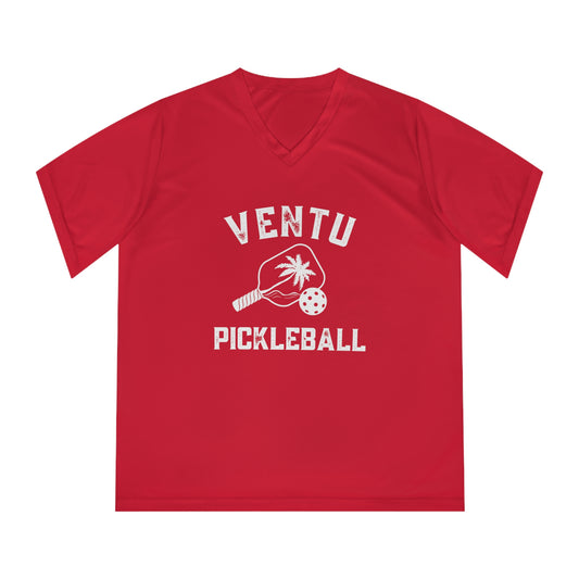 Ventu Pickleball -Women's Performance V-Neck T-Shirt