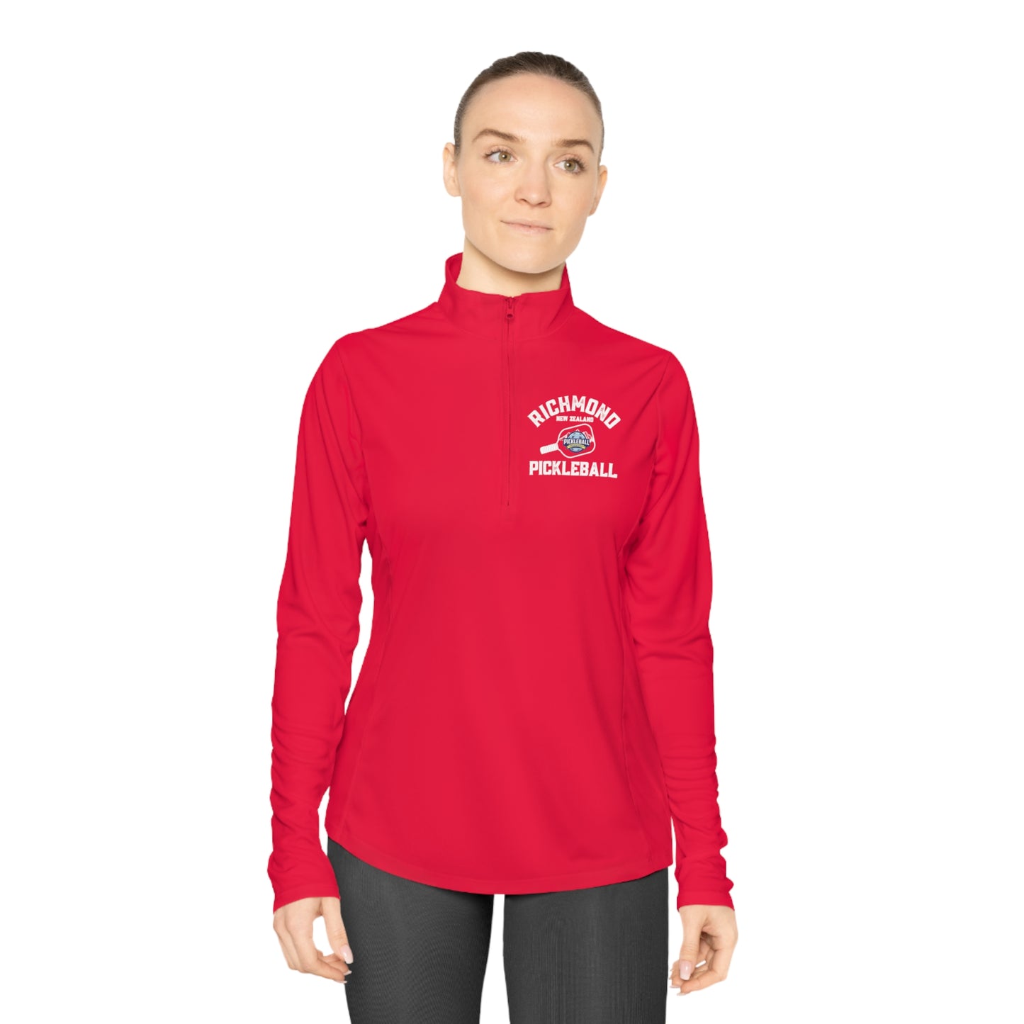 Richmond New Zealand - Ladies Quarter-Zip Pullover SPF 40, Moisture Wicking