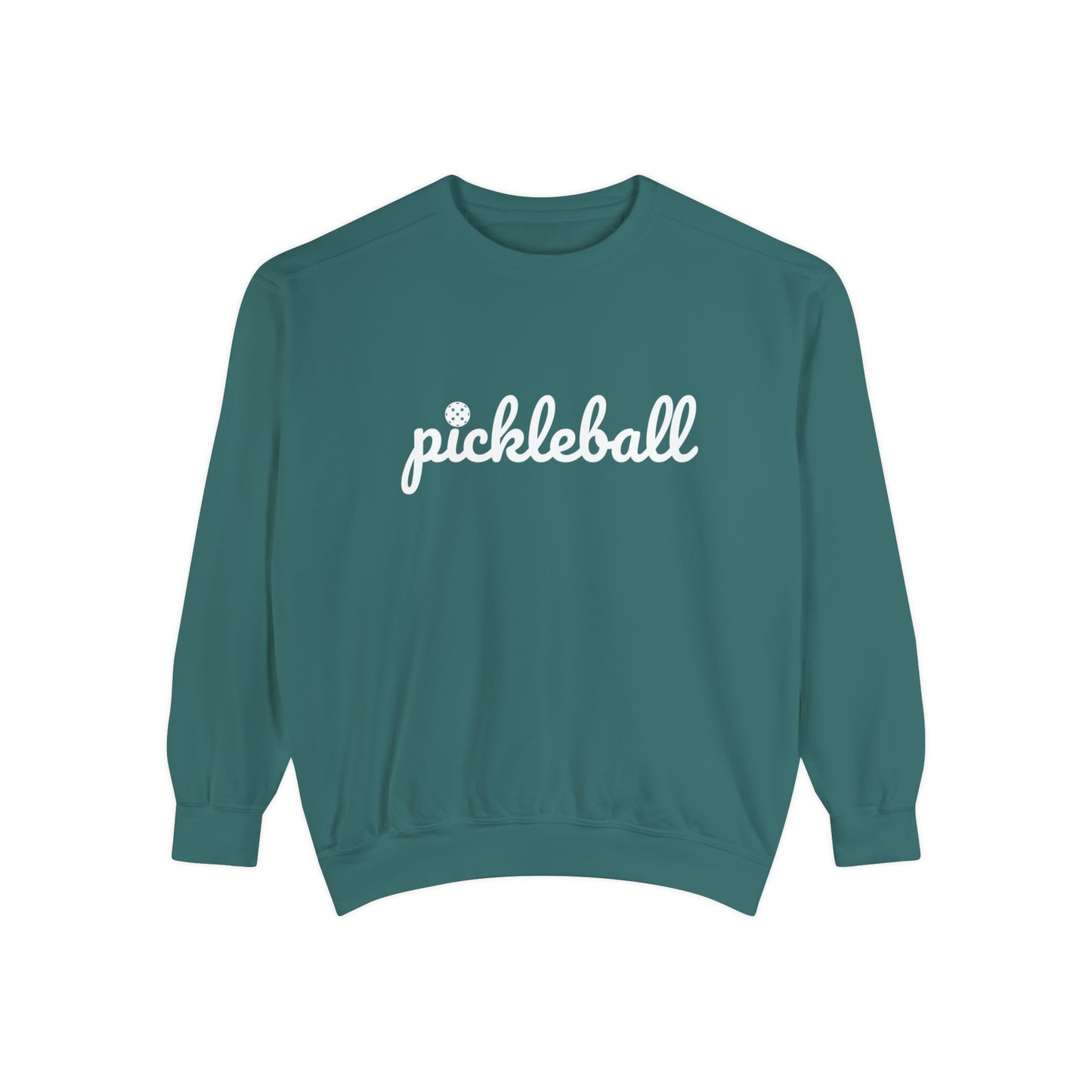 New Pickleball Script w/ Ball - Unisex Garment Dyed, Comfort Colors