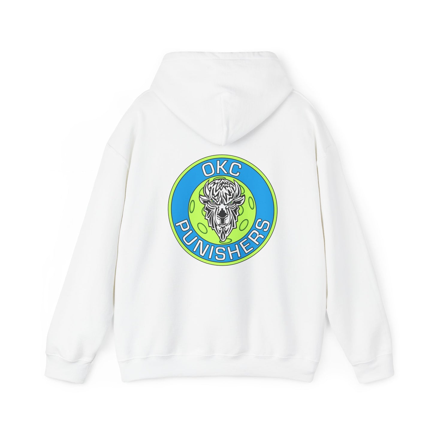 OKC Punishers NPL - Multi Sided Design - Unisex Hoodie - add name sleeve or back