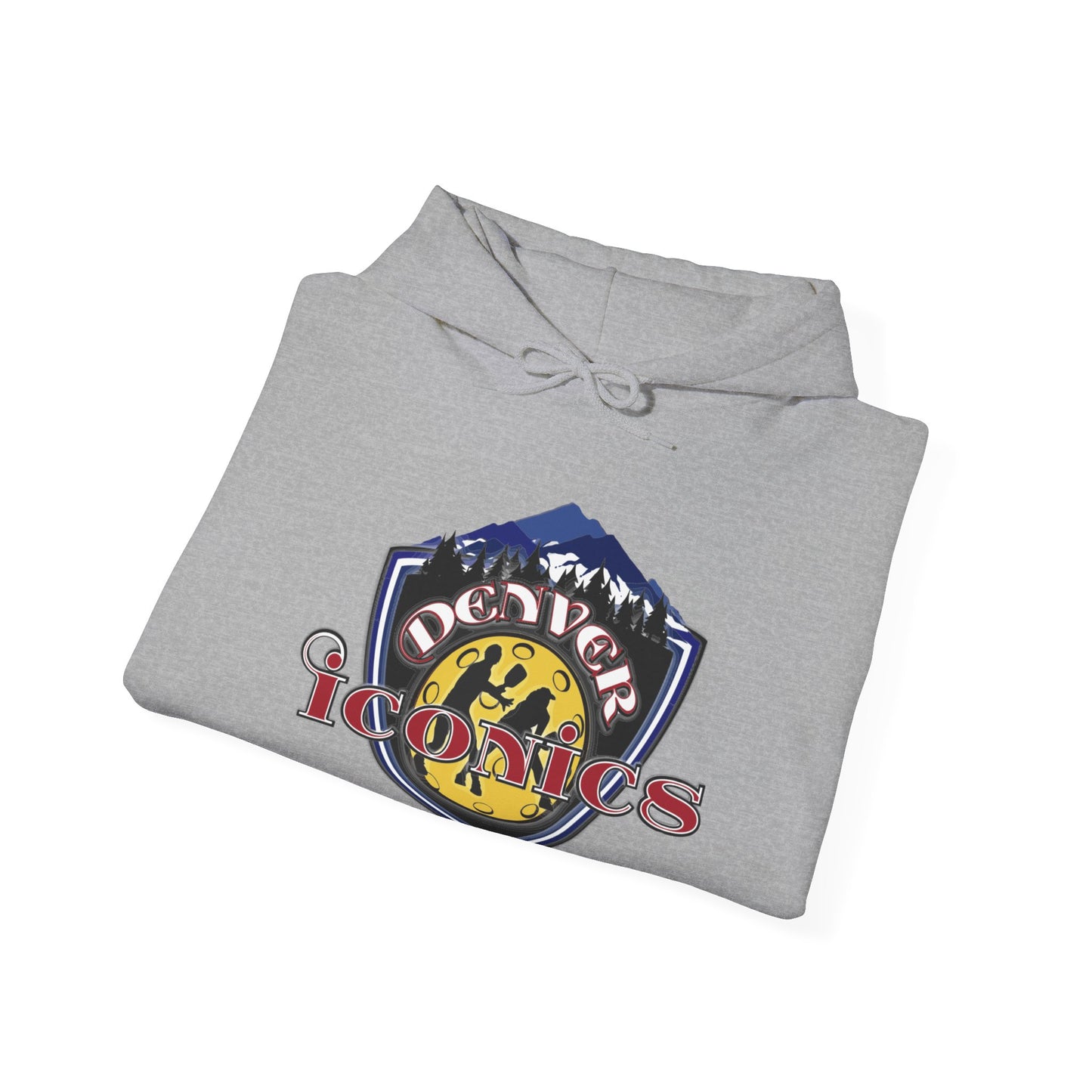 Denver Iconics NPL Team - 4 Sided Design - Unisex Hoodie (customize name)