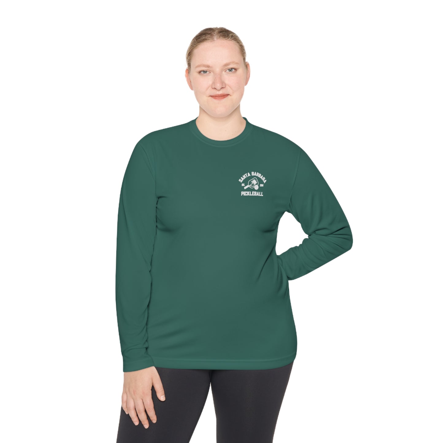 Santa Barbara Pickleball UNISEX Fuller Cut, Lightweight Moisture Wicking SPF 40, Long Sleeve