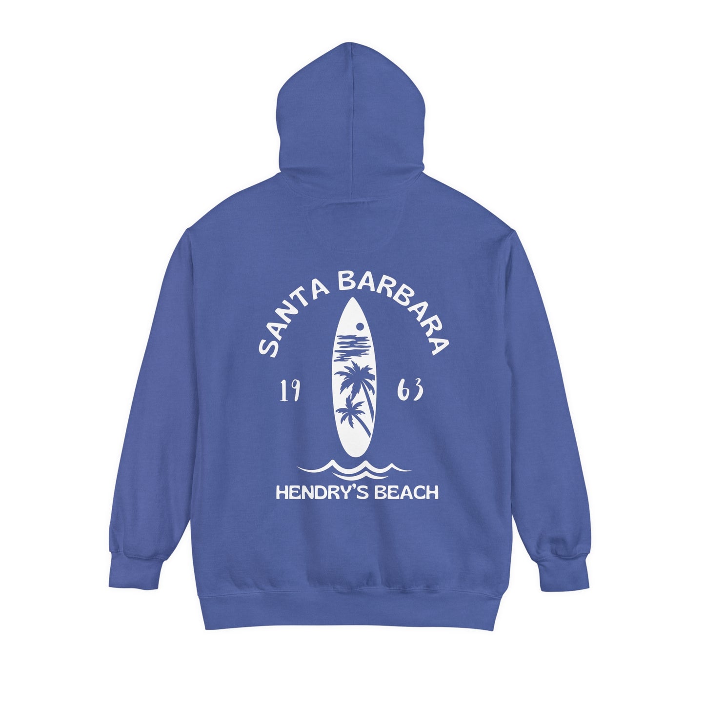 Santa Barbara - Hendry’s Beach -Hoodie - Comfort Colors