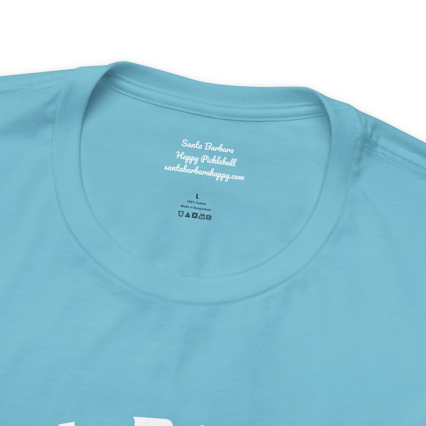 Santa Barbara Pickleball original - 2 day - Unisex 100% airline cotton Jersey Short Sleeve Tee