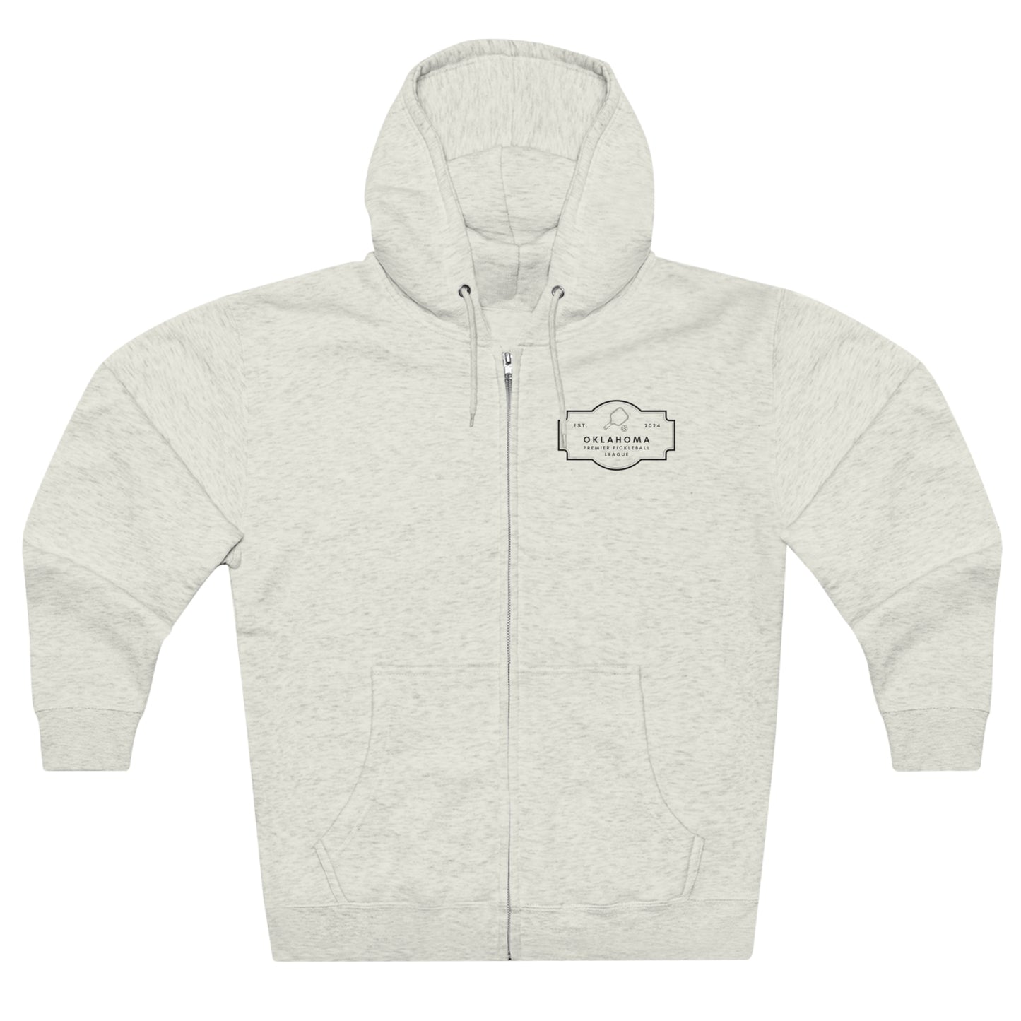OPPL - Plush Unisex Zip Hoodie, 80% combed cotton