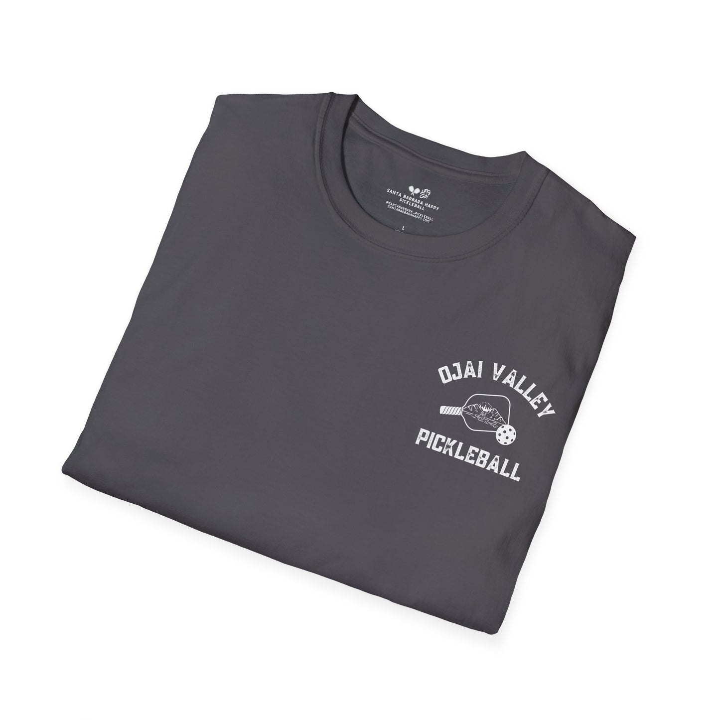 Ojai Valley Pickleball - Men’s Softstyle T-Shirt
