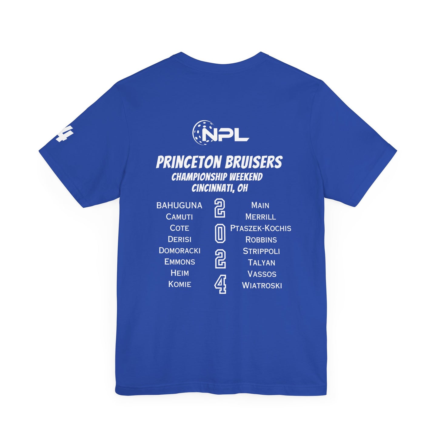 Princeton Bruisers Unisex Jersey Short Sleeve Tee