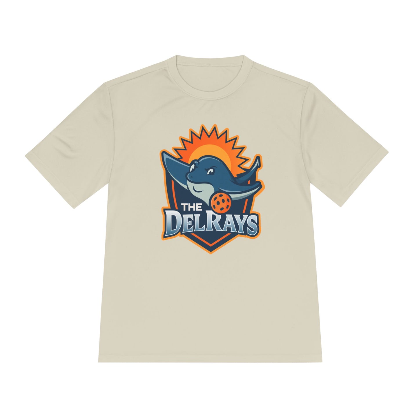 The Del Rays Sport Tek Men’s SPF 40 Moisture Wicking T - Add name