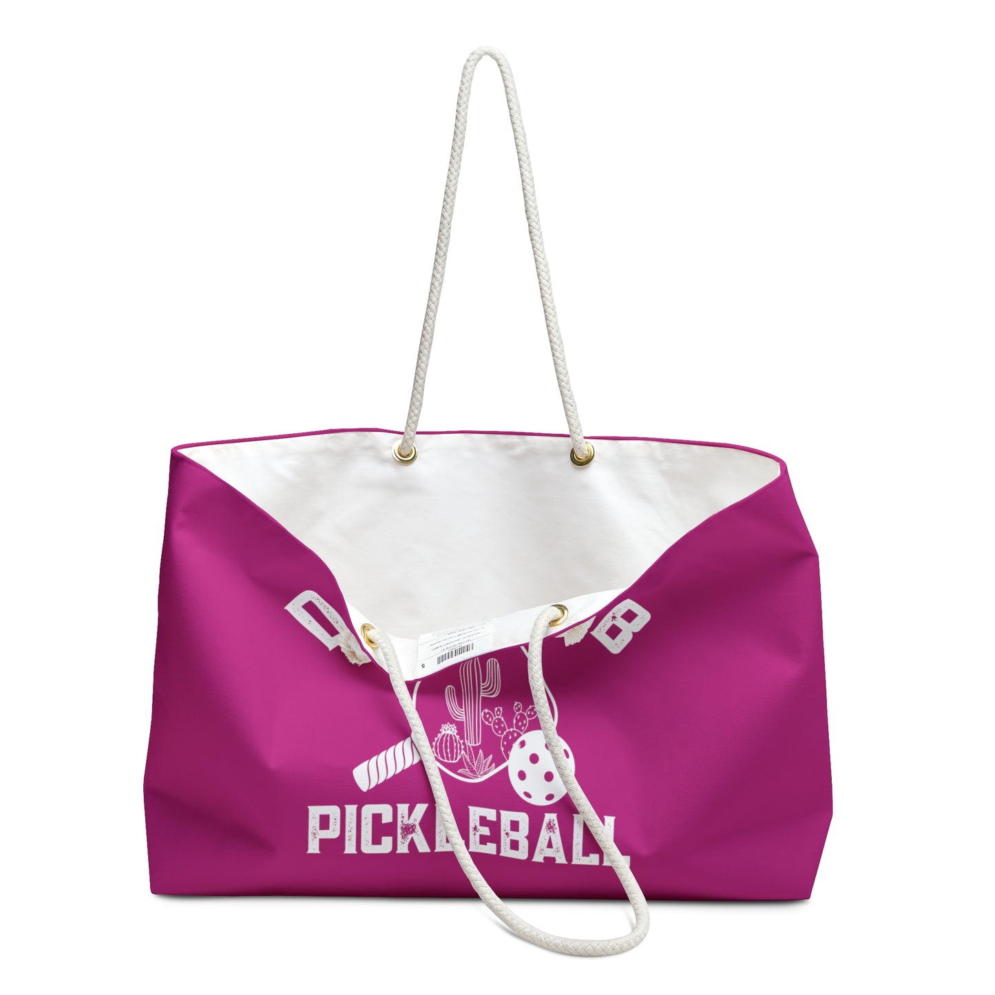 Del Webb Pickleball Weekender Court Bag - can customize w/ name