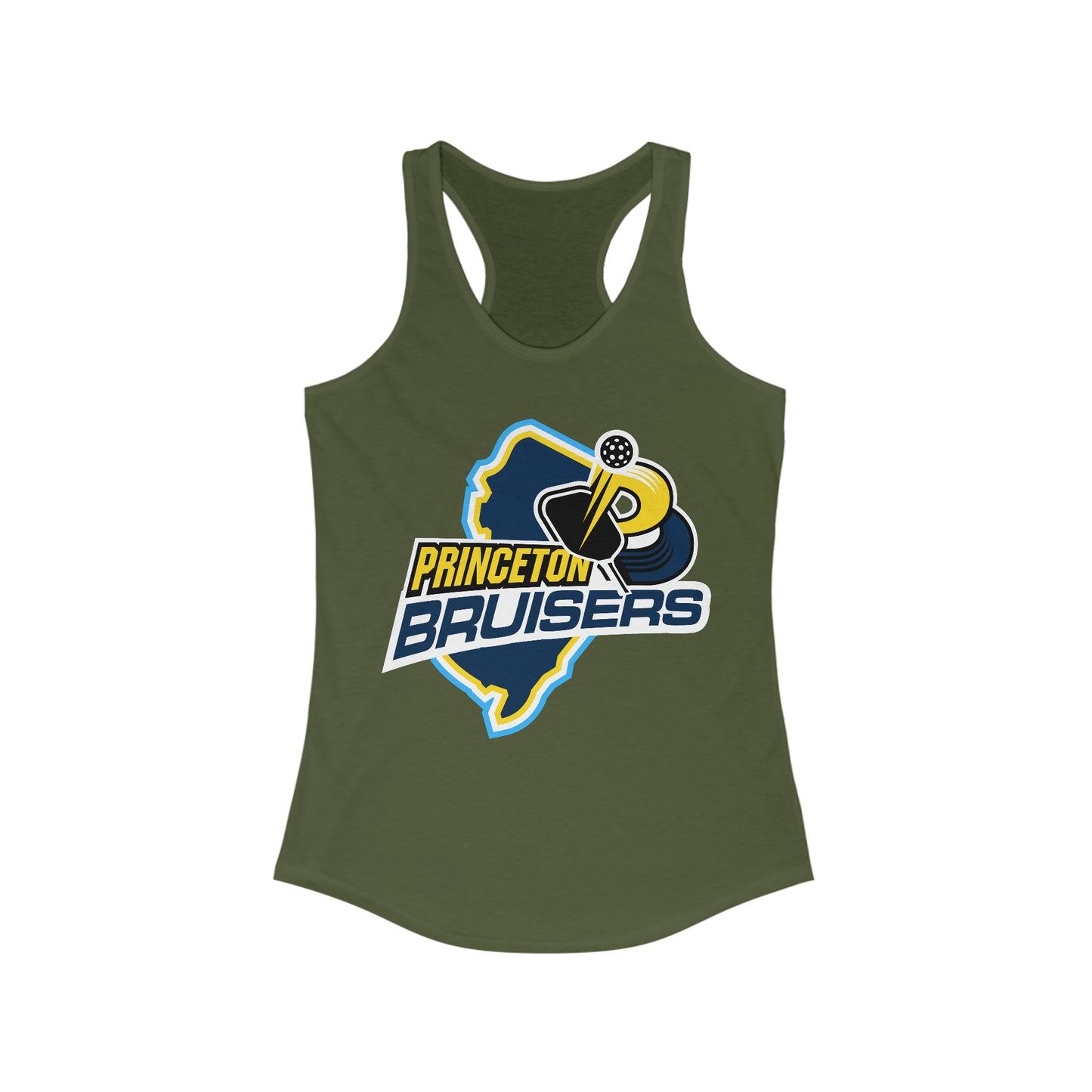 Princeton Bruisers- Women's Ideal Racerback Tank (Can add name back)