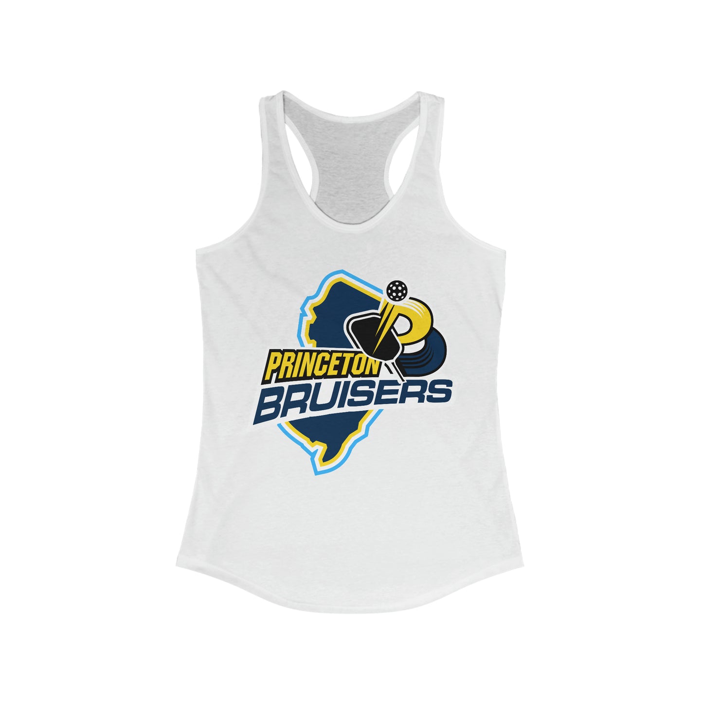Princeton Bruisers- Women's Ideal Racerback Tank (Can add name back)