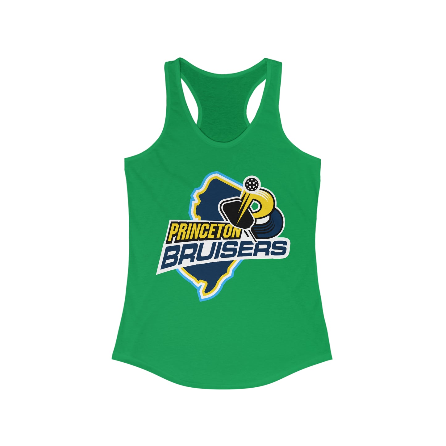 Princeton Bruisers- Women's Ideal Racerback Tank (Can add name back)